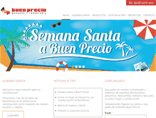 Tablet Screenshot of buenprecio.com